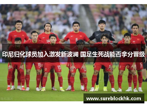 印尼归化球员加入激发新波澜 国足生死战能否拿分晋级